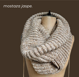 CUELLO CHUNKY- MOSTAZA JASPE