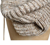 CUELLO CHUNKY- MOSTAZA JASPE