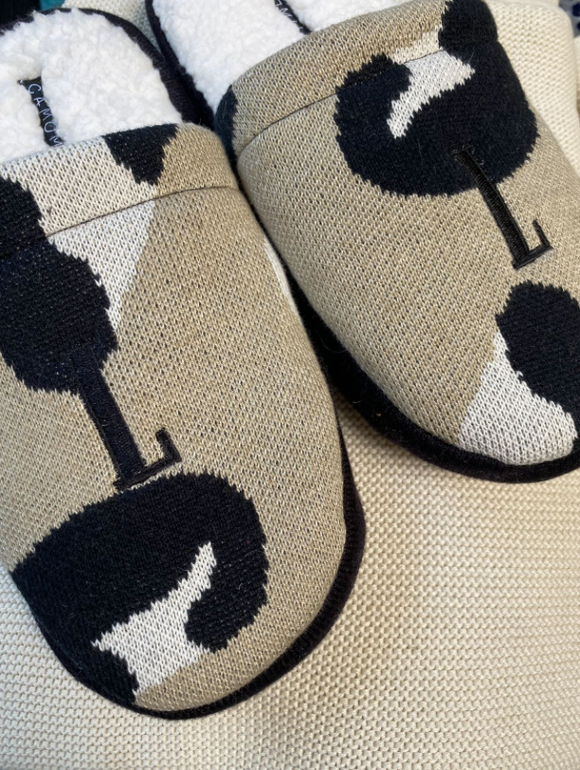 Pantuflas Camomilla- Diseño ANIMAL PRINT