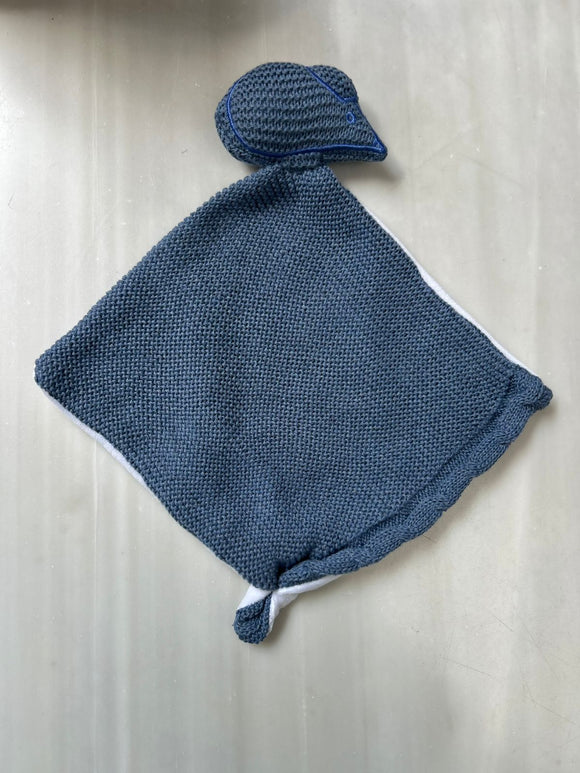 Trapito de apego Ratón. Para bebé- Azul Indigo