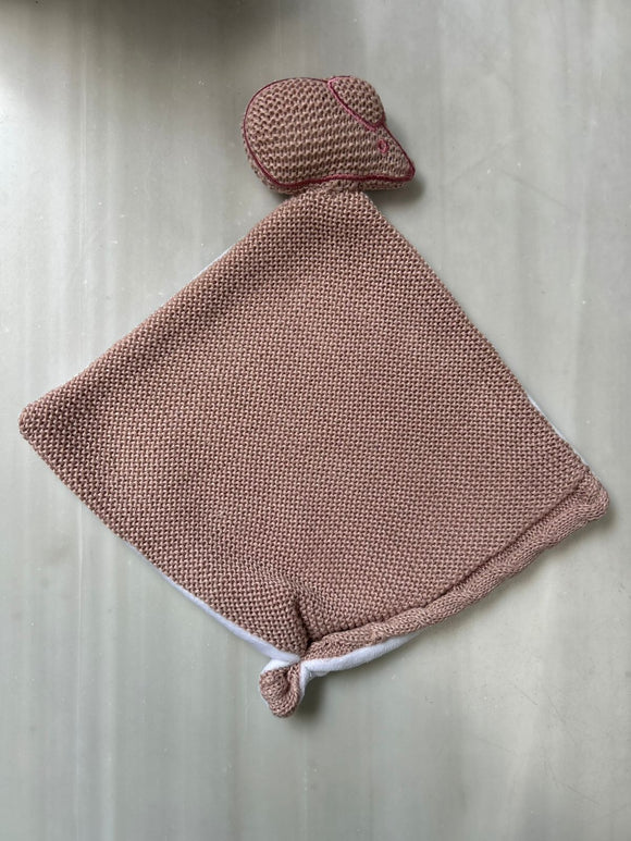 Trapito de apego Ratón. Para bebé- Rosa Palo