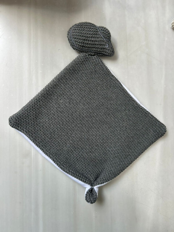 Trapito de apego Ratón. Para bebé- Gris Oxford