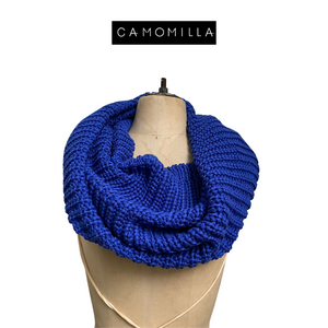 CUELLO CHUNKY AZUL REY